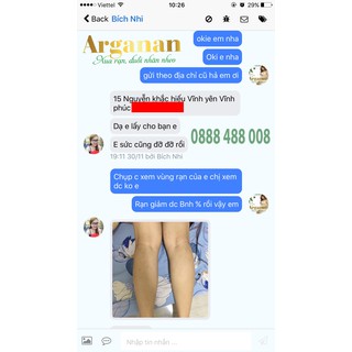 Combo 2 hộp trị rạn Arganan
