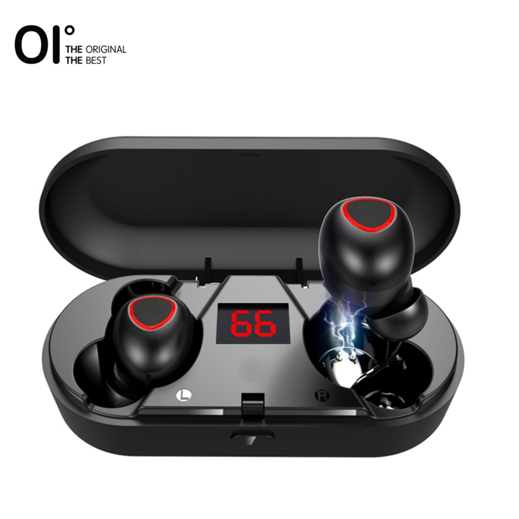 Tai Nghe Thể Thao Không Dây OI M8b Pro True Wireless Bluetooth 5.0 Thời Gian Phát Nhạc Lên Đến 8 Giờ