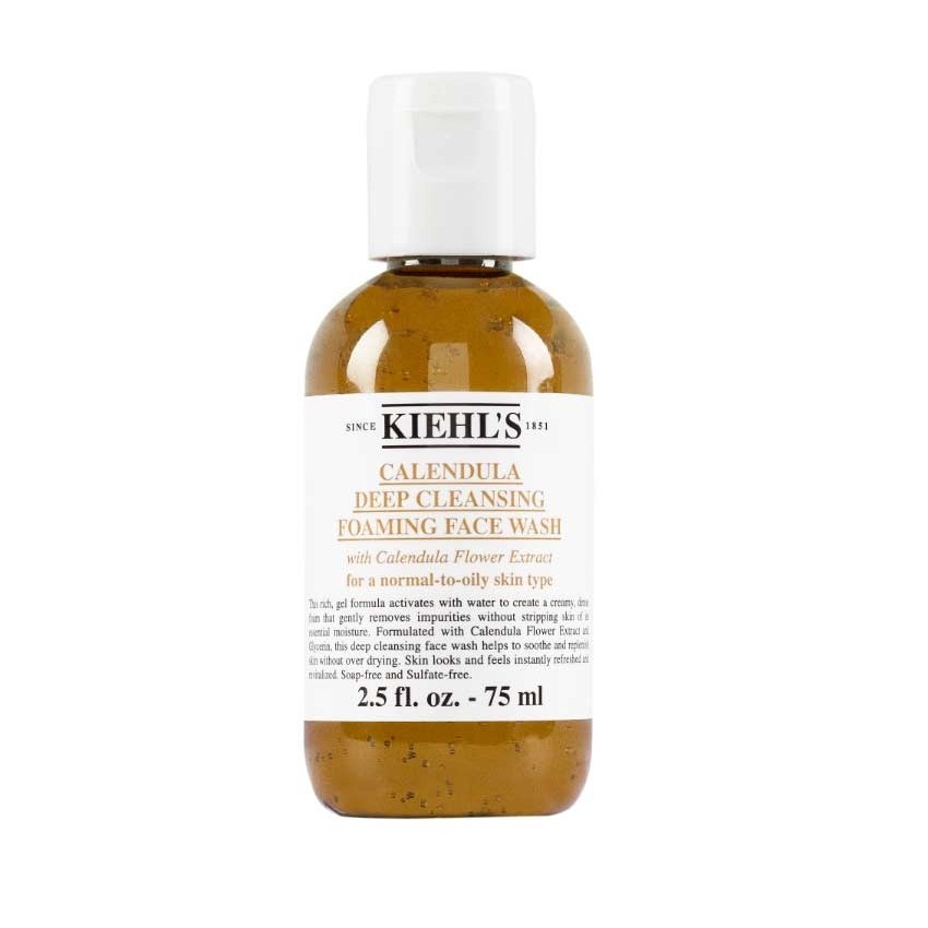 Sữa rửa mặt hoa cúc Kiehl Kiehl's CALENDULA DEEP CLEANSING FOAMING FACE WASH