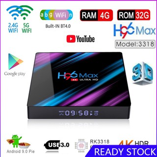 Hộp TV H96 Max 331B 4 lõi 1080P 4K cho Android 9.0