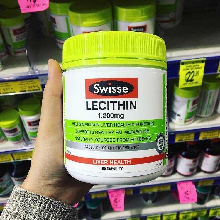 Mầm Đậu Nành 1.200mg Swisse [CHÍNH HÃNG] Lecithin 1.200mg - 150/300 Viên