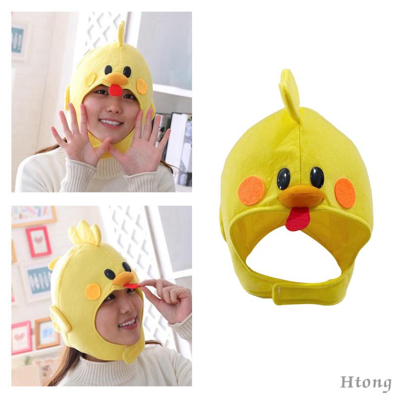 Mũ Trùm Đầu Hóa Trang Chú Gà Bằng Vải Cotton Ấm Áp Trang Trí Giáng Sinh