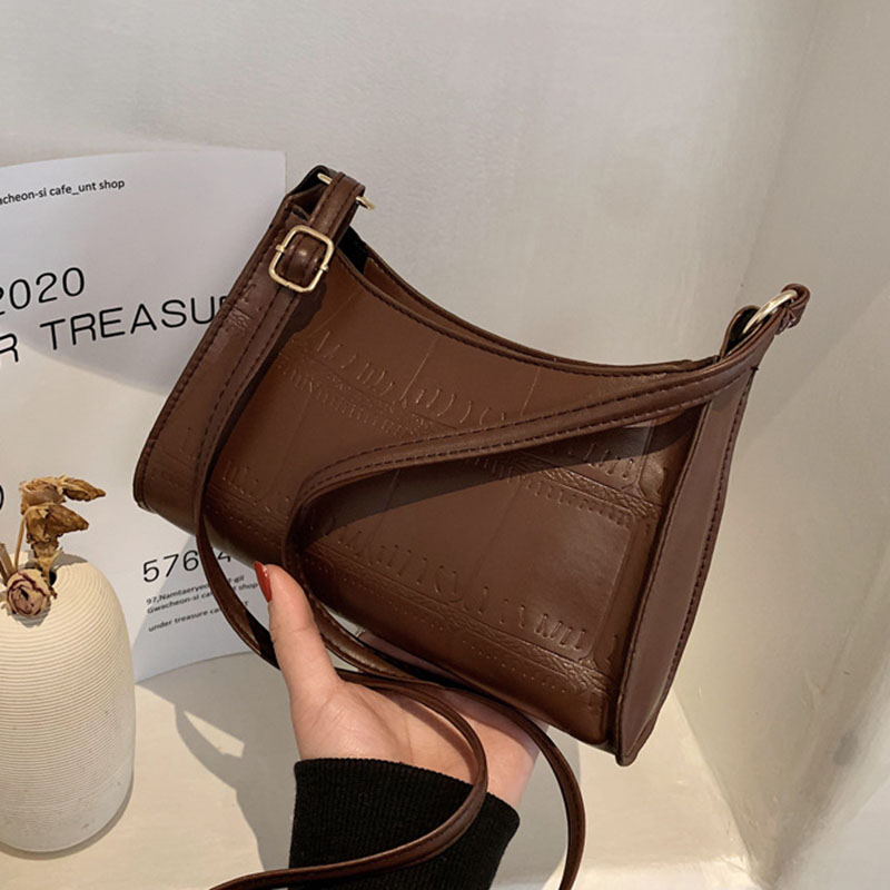 Túi xách vải da đeo chéo cá tính sành điệu dành cho phái nữ