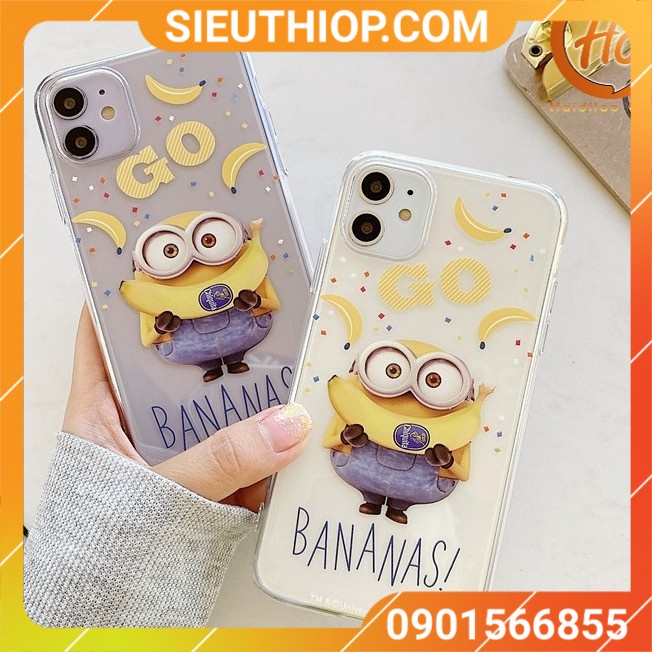 Ốp lưng iphone trong suốt minions 6/6s/6plus,7/8plus,X/Xs/Xr/Xs max/11/11Pro/11Promax/12/13/pro/promax AVG372