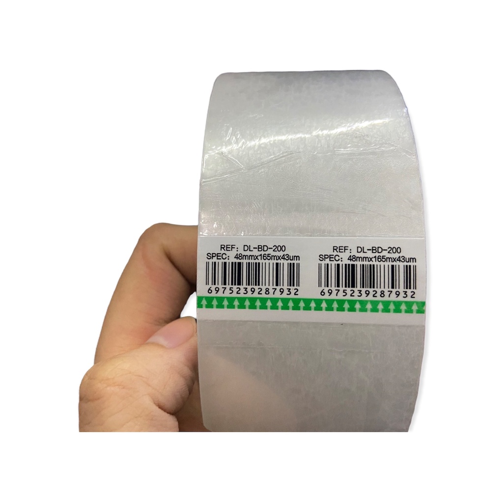 Băng dính trong Deli 200Y DL-BD-200 - Kích thước: 48mm x 165m x 43um