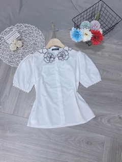 Sơ mi cổ bèo