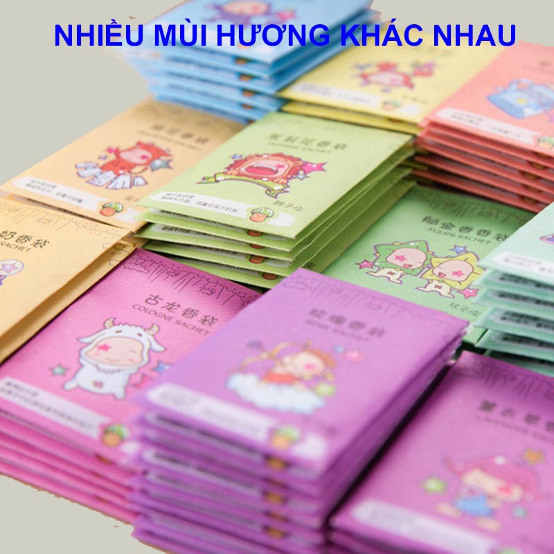 Túi Thơm 12 Cung Hoàng Đạo, Túi Thơm Để Tủ Quần Áo Xe Oto Mùi Siêu Thơm