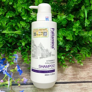 DẦU GỘI PALLAMINA COLLAGEN KERATIN MỀM MƯỢT PHỤC HỒI TÓC KHÔ HƯ TỔN 500ML