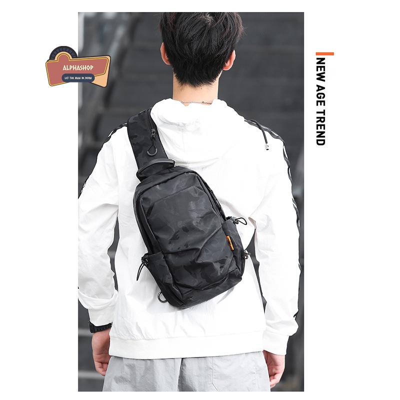 Túi đeo chéo cho nam Basic 02 - Thiết kế độc đáo, chắc chắn, tiện dụng, thời trang