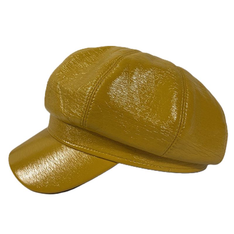 Mũ Nồi Giả Da Phong Cách Cổ Điển Thanh Lịch Dành Cho Nữ