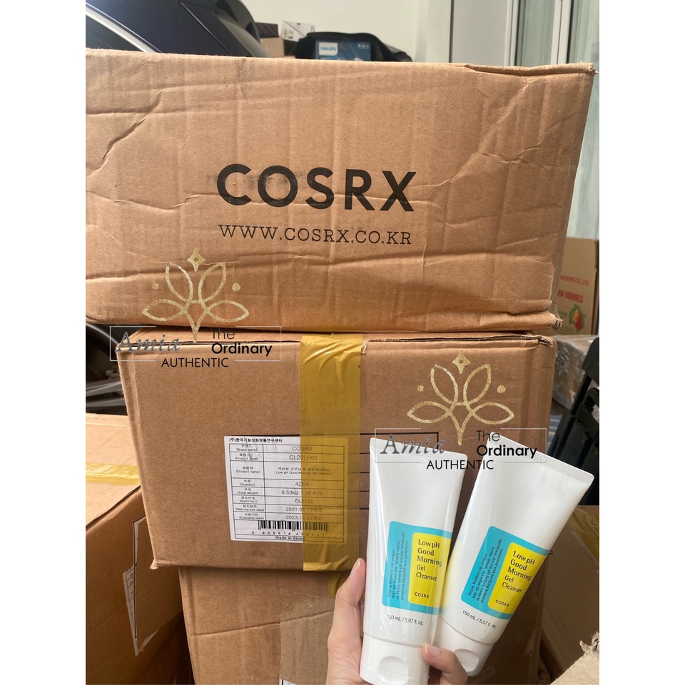Sữa Rửa Mặt Cosrx cho da dầu mụn nhạy cảm - Gel rửa mặt Cosrx Low pH Good Morning Gel Cleanser 150ml | BigBuy360 - bigbuy360.vn