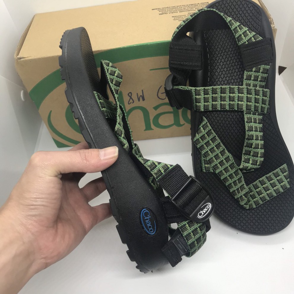 Dép quai hậu nam nữ Chaco sandal dây xanh xám đen trắng vàng huyền thoại đủ mẫu