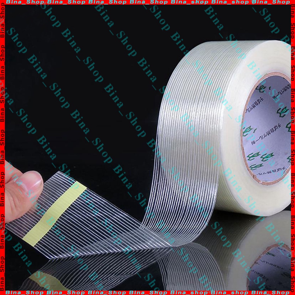 Băng keo sợi thủy tinh chịu nhiệt độ cao 25m/50m