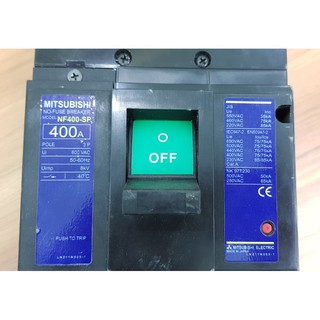 Aptomat Mitsubishi 3 pha 400A