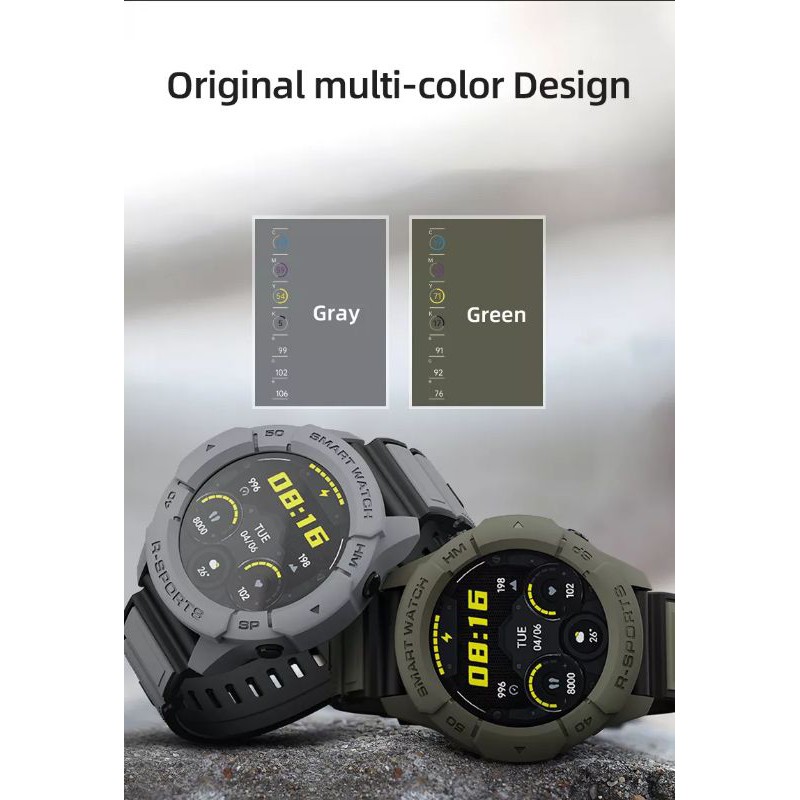 Ốp và dây Sikai TPU bảo vệ cho đồng hồ XiaoMi Mi Watch