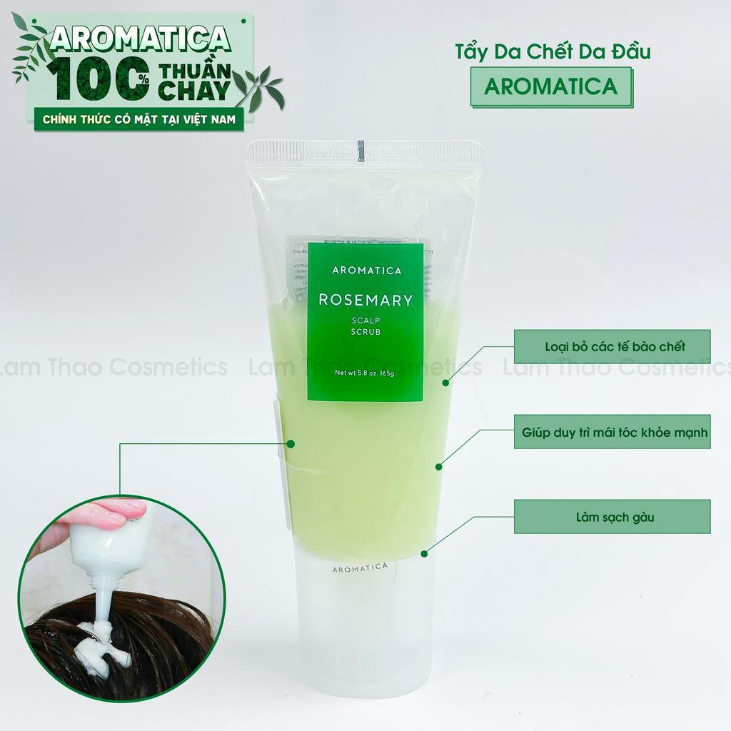 Tẩy Da Chết Da Đầu Aromatica Rosemary Scalp Scrub