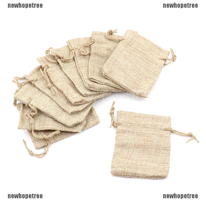 Set 10 TúI Đay Lanh Đay Nhỏ ĐựNg Quà Cưới