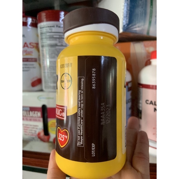 Baye.r Aspiri.n Pain Reliever 325Mg - 500 Tablets