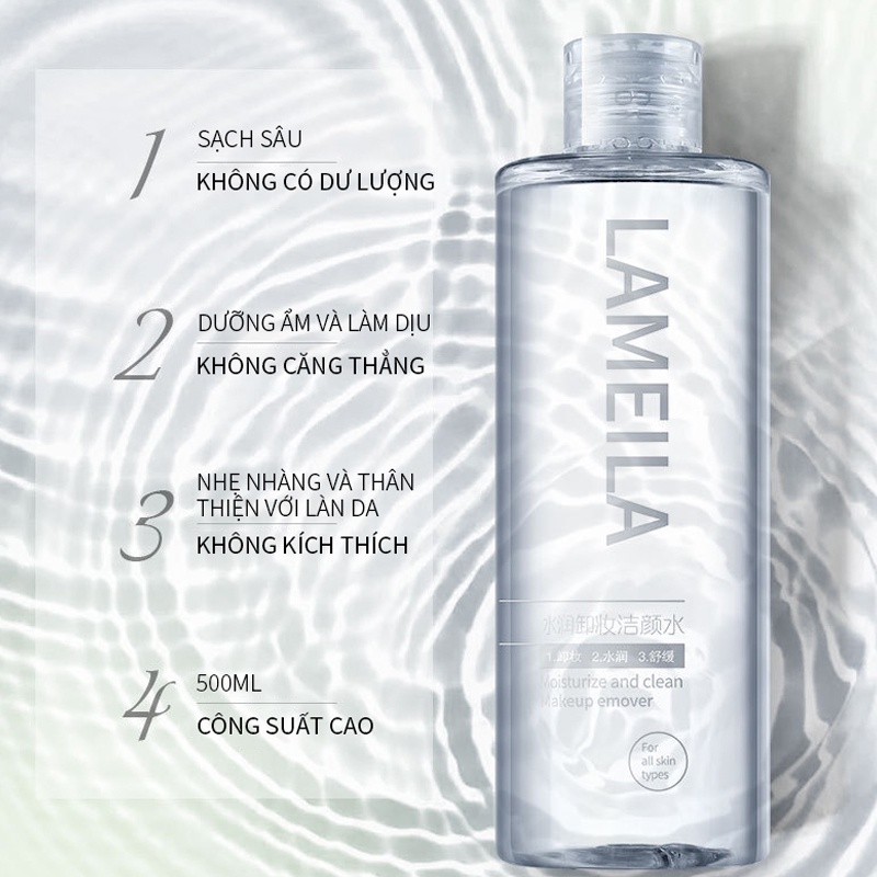Nước Tẩy Trang LAMEILA Dành Cho Mọi Loại Da 300 ml-LML-3027
