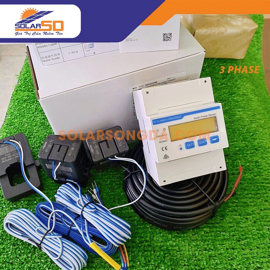 Đồng hồ thông minh Huawei - điện mặt trời Zero Export chống phát ngược - Solar Sông Đà, chính hãng, có CO/CQ