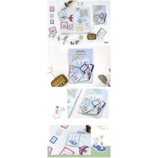 Túi 40 chiếc sticker tem cute