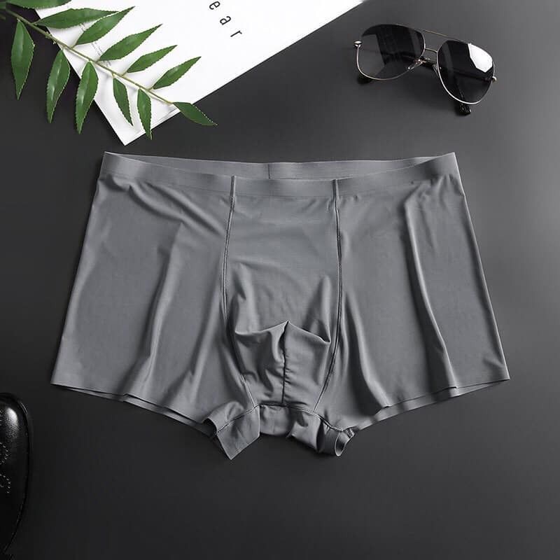Quần Lót Nam Boxer - Quần Sịp Đùi Nam Lụa Băng Thông Hơi Kháng Khuẩn Thoáng Khí Siêu Mát