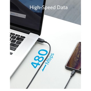 Cáp Anker PowerLine III Lightning - Dài 0.9m - A8812