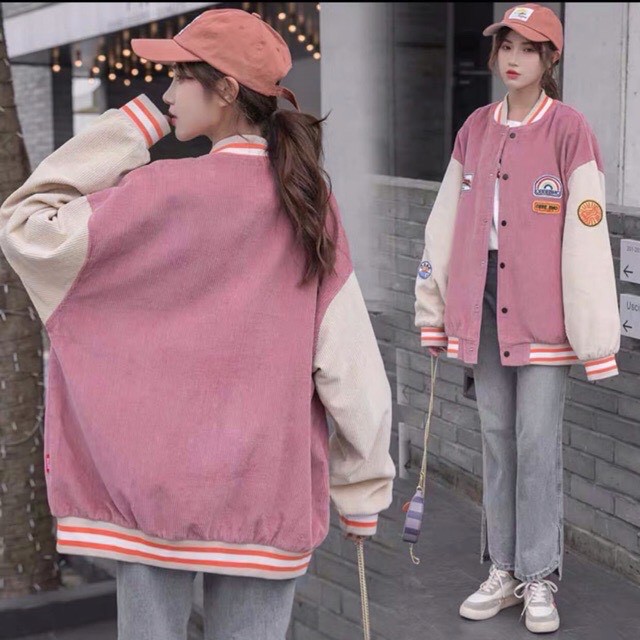 Áo Bomber Vải Nhung Unisex Cầu Vồng DEEP END - Unisex Năng Động Hot Trend | BigBuy360 - bigbuy360.vn