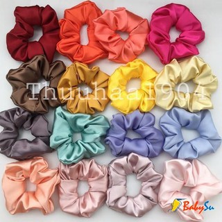 Cột tóc - Dây buộc tóc Scunchies- cột tóc vải (bảng 3)
