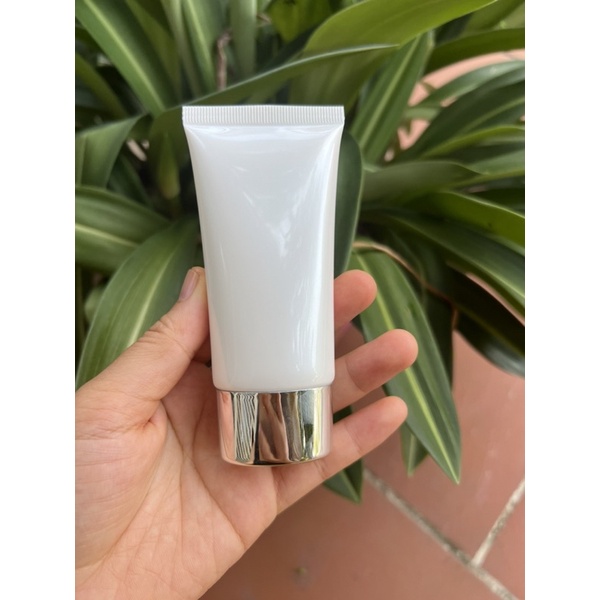 TUÝP TUBE MỸ PHẨM CAO CẤP 50ml  nắp oval bạc cao cấp