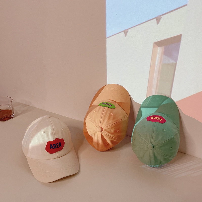 Mũ Lưỡi Trai In Chữ Ader Màu Sắc Ngọt Ngào Cho Bé