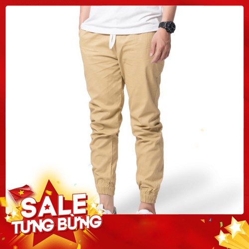 Quần Jogger Kaki nam dáng thể thao VICERO - Hàng nhập khẩu