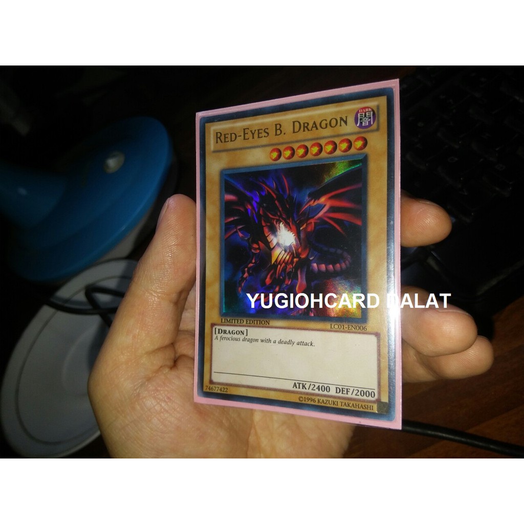 Thẻ bài yugioh chính hãng  Red-Eyes B. Dragon – Ultra Rare