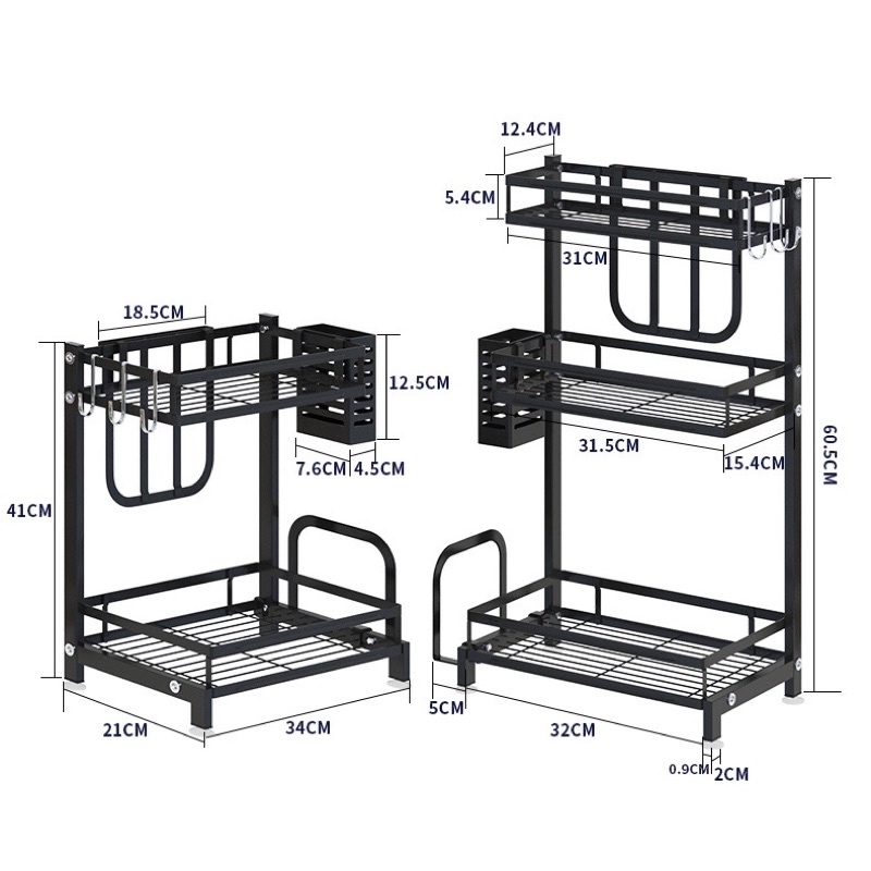 Kệ Đựng Gia Vị Cao Cấp - Kệ Gia Vị Cho Nhà Bếp Siêu Tiện Dụng