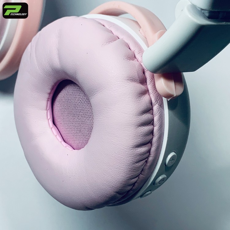 Tai Nghe Chụp Tai, Tai Nghe Bluetooth Tai Mèo BK1 Đèn LED Đổi Màu Âm Thanh Cực Hay | BigBuy360 - bigbuy360.vn