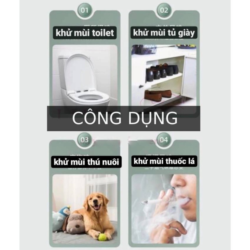 Sáp thơm Thalo khử mùi phòng, xe ô tô,toilet,tủ quần áo Nội địa Trung ILY