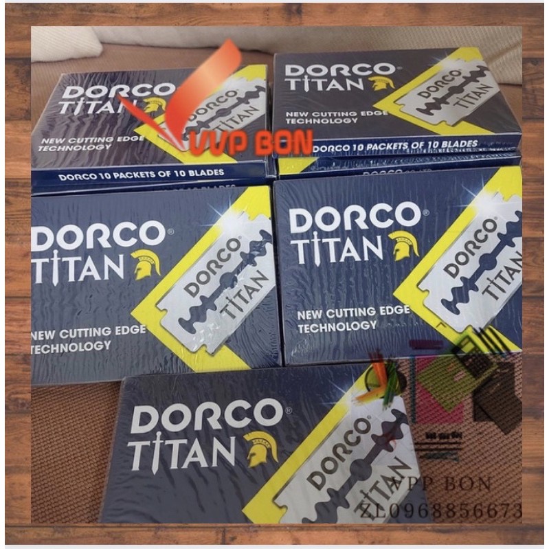 Hộp lưỡi lam Dorco trắng
