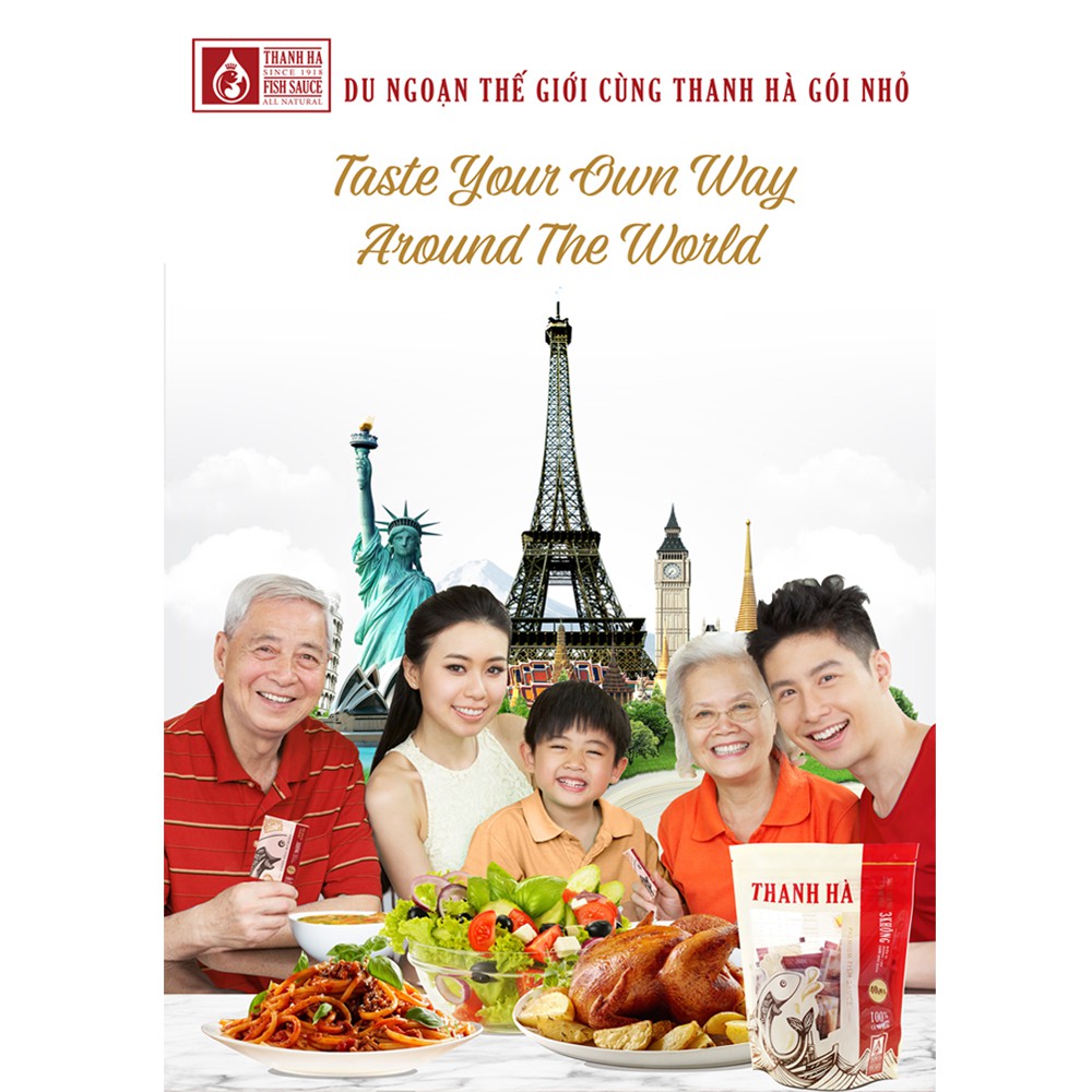 Nước mắm Gói Thanh Hà 40N - 350 g