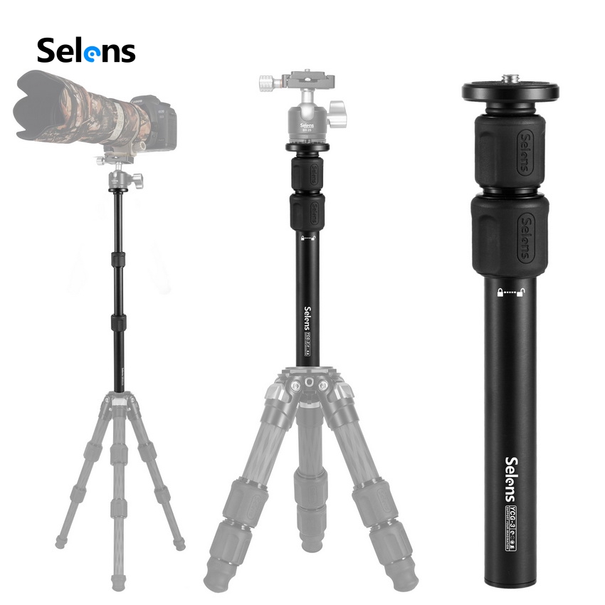 Ống mở rộng Selens YCG-3 dành cho chân máy tripod của máy ảnh