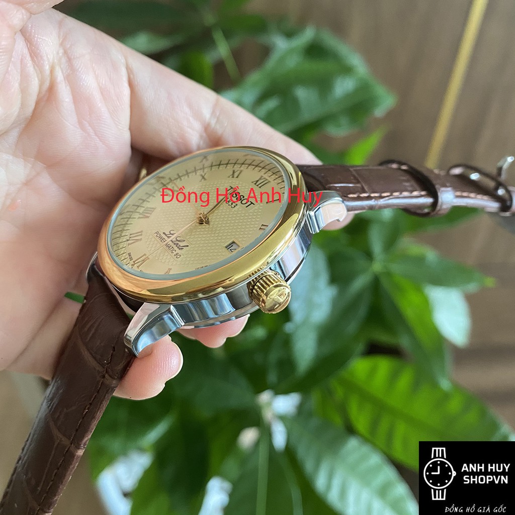 Đồng Hồ Nam TI.SSOT Dây Da Nâu Mặt Tròn Vàng máy cơ Automatic - Đồng Hồ AnhHuy | BigBuy360 - bigbuy360.vn