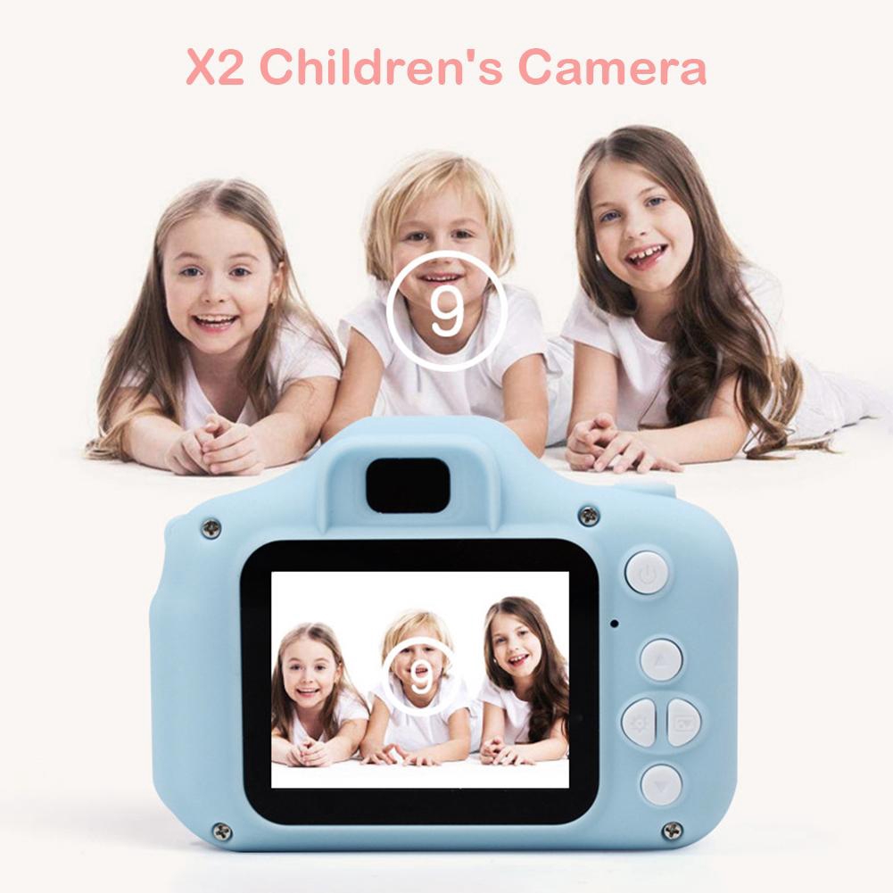 X2 Children Mini Video Camera 2 inch Digital Photo Camera for Baby Gift