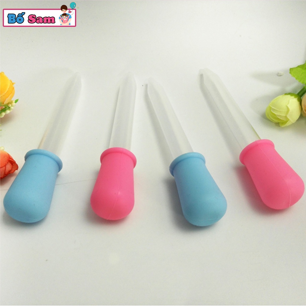 Dụng cụ uống thuốc nhỏ giọt ống hút chia vạch 5ml cho bé Shop Bố Sam