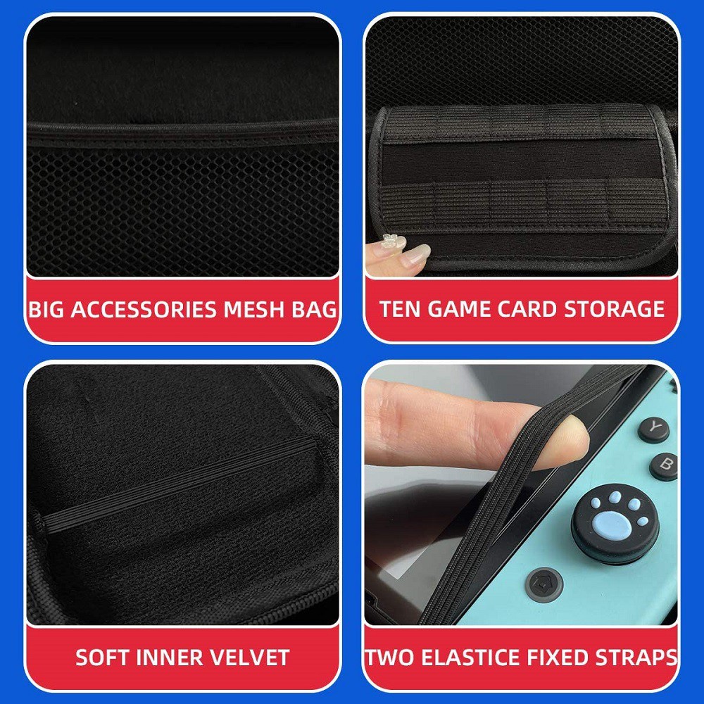 Hộp Đựng Lammcou Dùng Bảo Vệ Cho Máy Chơi Game Nintendo Switch