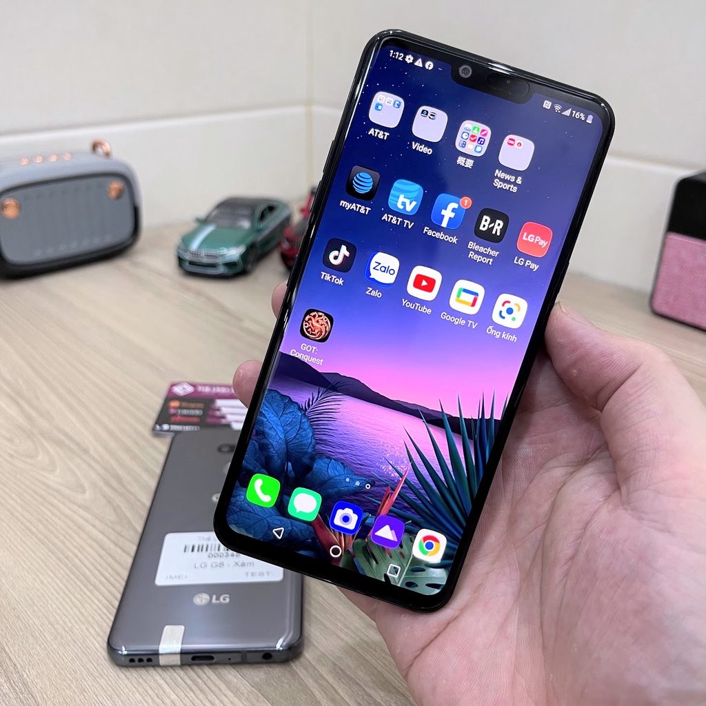 Điện thoại LG G8 ThinQ ram 6G 128G - Snap 855