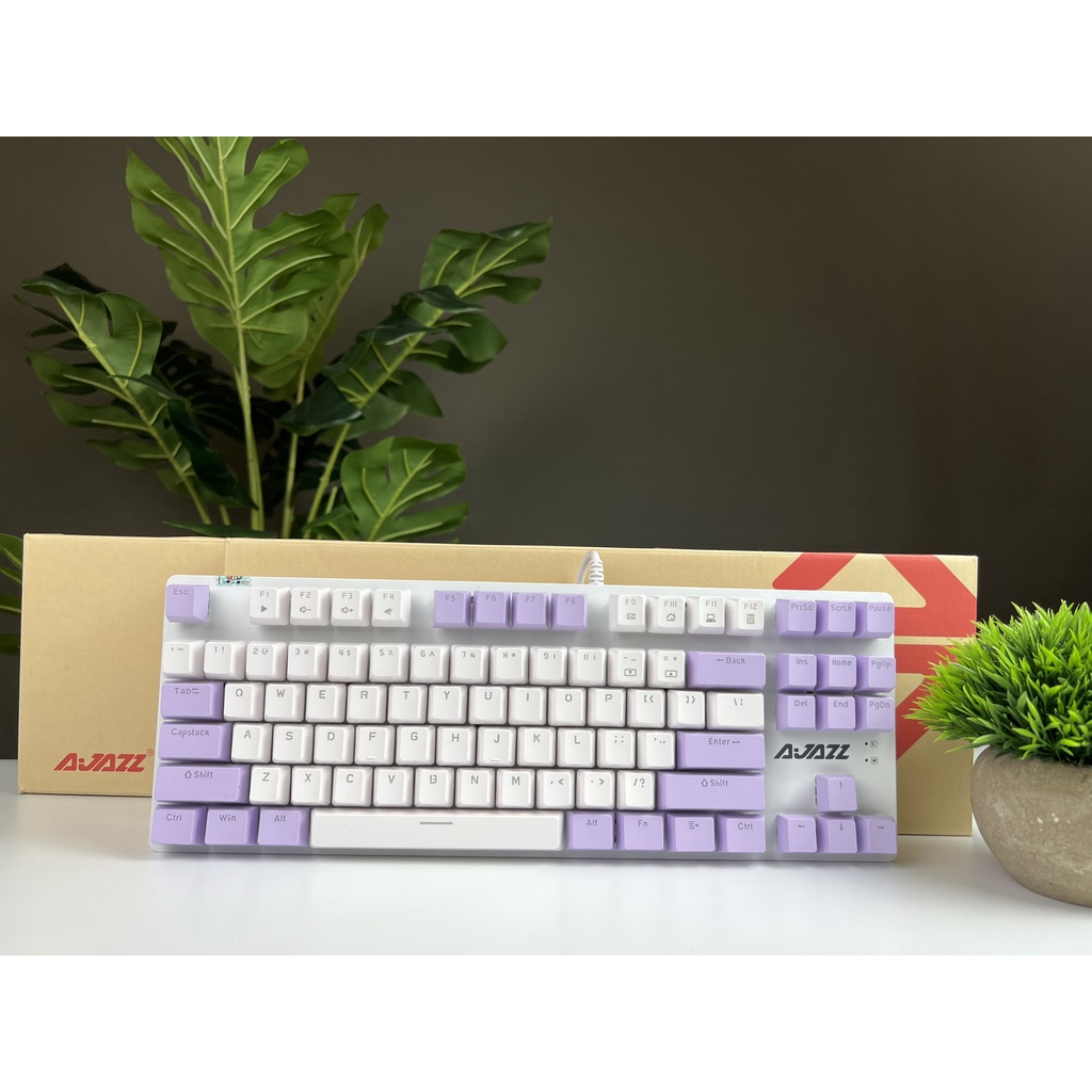 Bàn phím cơ có dây gaming Ajazz AK40 red brown blue switch giá rẻ chính hãng Ajazz- Bảo hành chính hãng 24 tháng.
