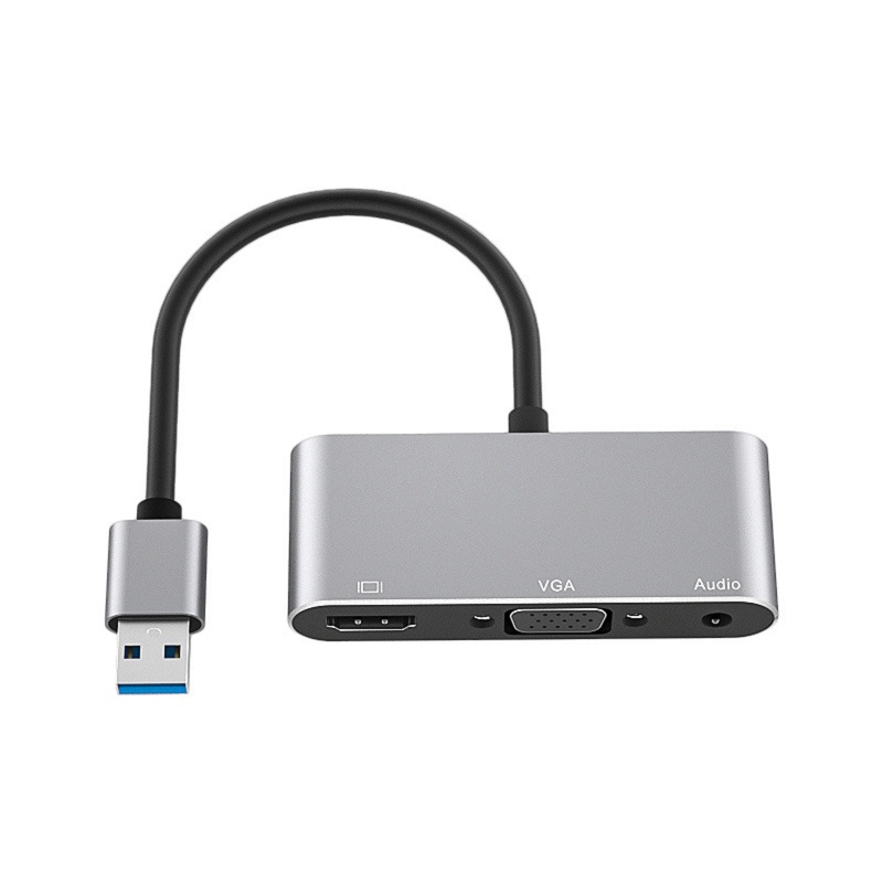 Cáp Chuyển Đổi Video USB 3.0 Sang VGA Kèm Đầu Ra