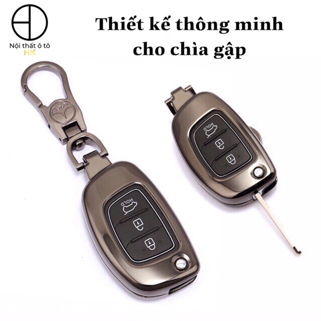 (SIÊU GIẢM GIÁ ) Ôp Chìa Khóa I10 ,Elantra,Tucson Mạ Crom sáng bóng