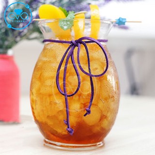 Ly Thuỷ Tinh Uống Sinh Tố Dáng Hình Bầu Dục Lớn 1300 Ml M1187