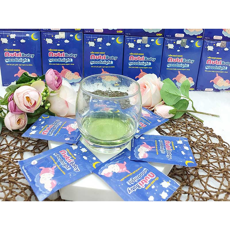 Cốm ngủ ngon cho bé NutriBaby Goodnight