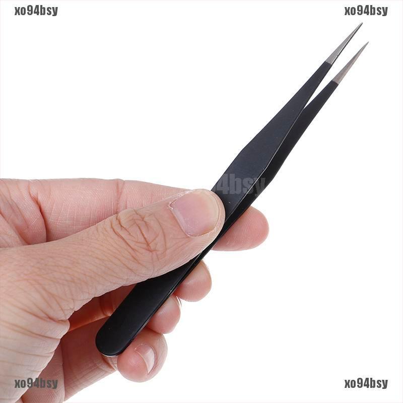 [xo94bsy]1PC Micro Point Curved Straight s Fine Tip Stainless Steel